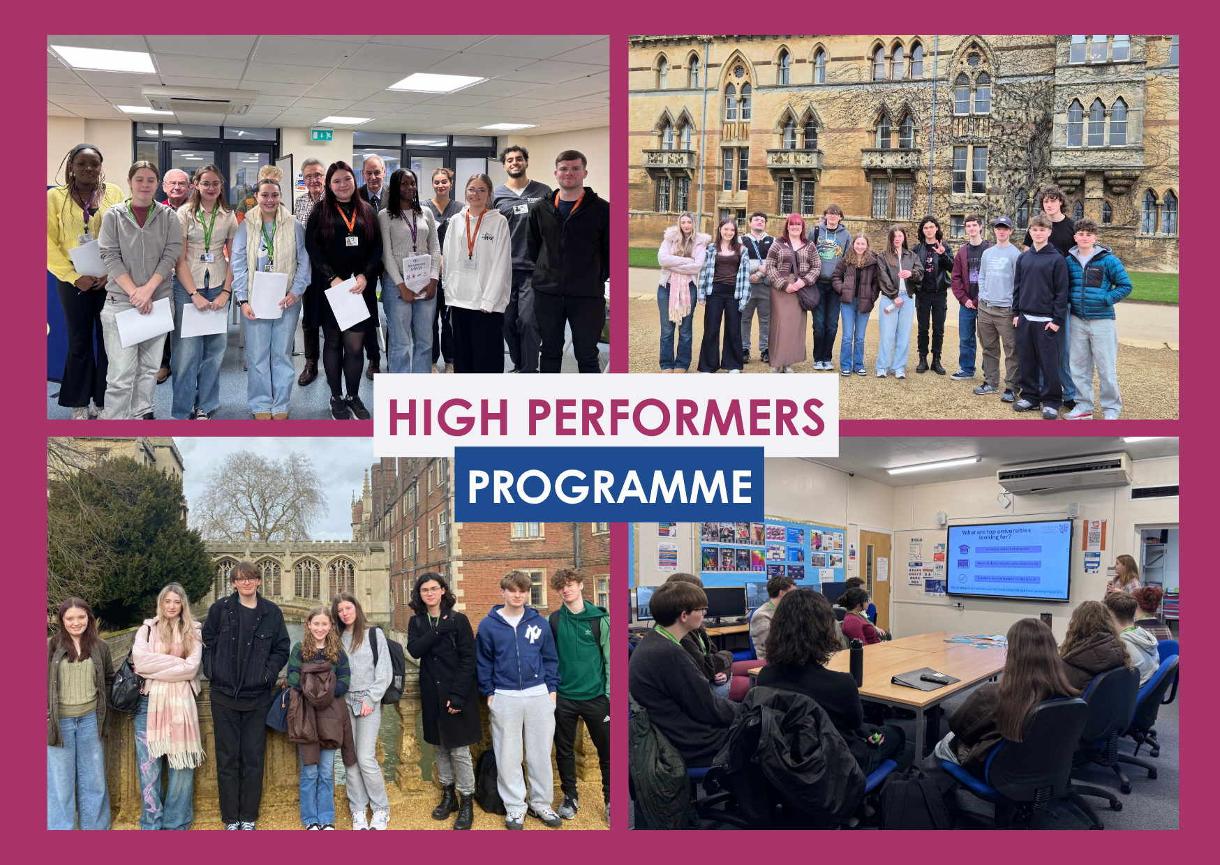 Image of High Performers Programme celebrates an outstanding first year of success